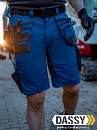 Dassy Arbeitsshorts Trix mit Stretch und Holstertaschen